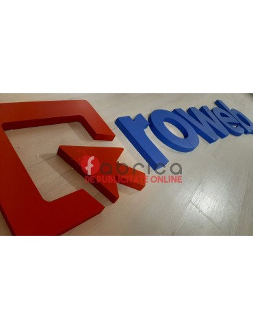 Litere volumetrice 3cm...